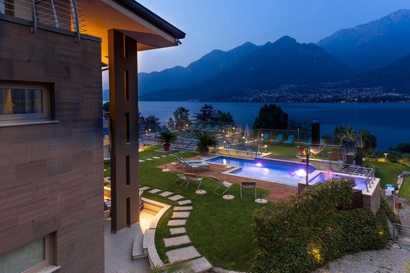 Bellagio Village- 4 Apartments By The Lake - Seasonal Warm Pool And Sauna Oliveto Lario Exterior photo