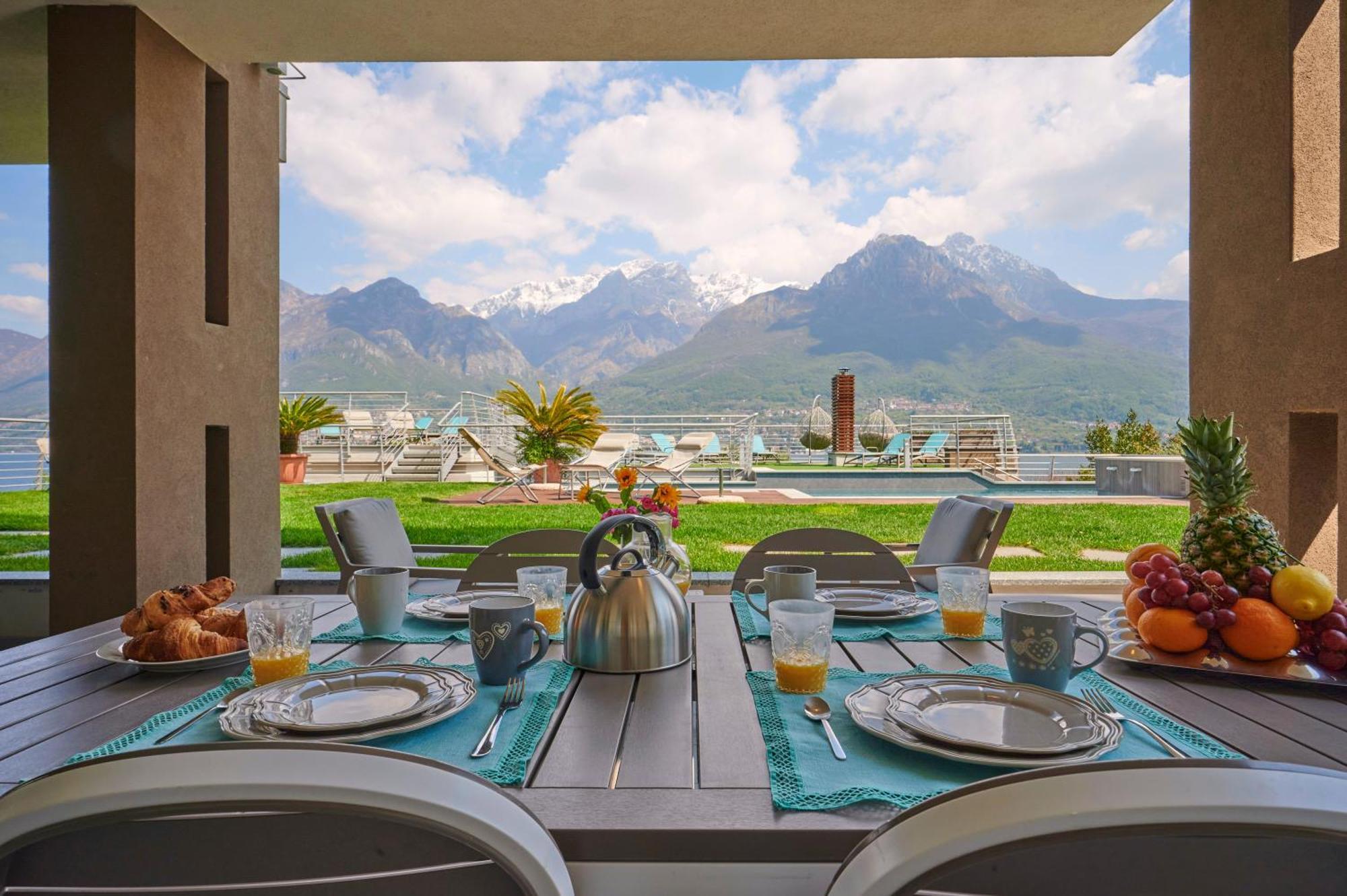 Bellagio Village- 4 Apartments By The Lake - Seasonal Warm Pool And Sauna Oliveto Lario Exterior photo
